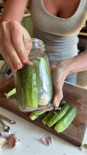 Fermented pickles RECIPE ⬇️