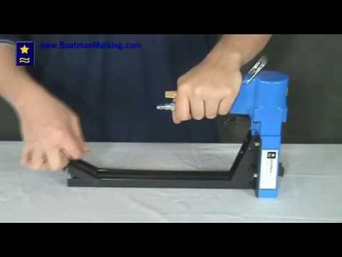 Josef Kihlberg 561-15 Carton Stapler and Box Staples Video Demonstration