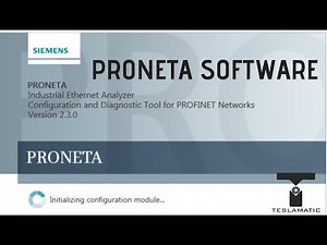 PRONETA | Software for detecting devices on a PROFINET network | teslamatic