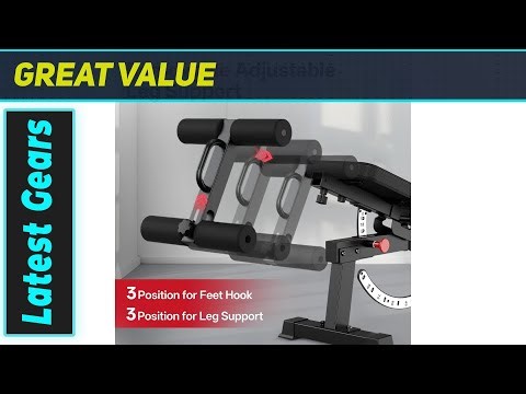 JOROTO MD65: The Unbeatable Adjustable Weight Bench for Your Home Gym