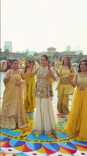 Surmedani | Bride Dance Performance |Haldi Dance Mehendi Dance #haldiceremony #haldi #gidhasteps