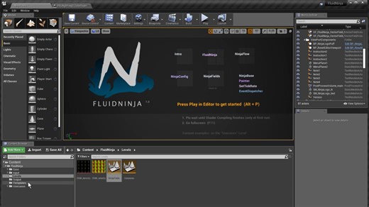 FluidNinja VFX Tools for Unreal
