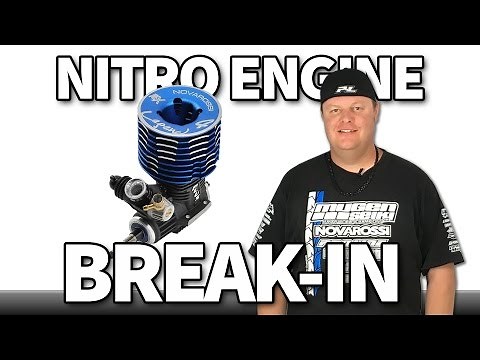 How to Break in a R/C Nitro Engine with Adam Drake