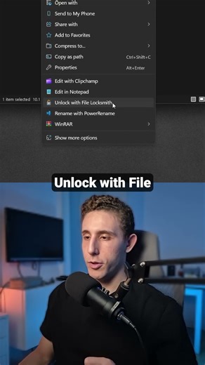 Windows PowerToys File Locksmith! #windows #apps #productivity #powertoys #ahmedaidev