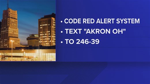 Akron launches new 'CodeRED' mass notification system