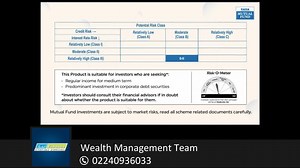 Presenting Tata Corporate Bond Fund that aims to generate income by investing predominantly in quality corporate debt instruments. NFO closes 29th November, 2021. To invest contact me. | Sushil Finance | Facebook