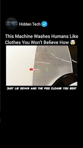 Human Washing Machine Finally On Sale In Japan 🤯#shorts#engineering