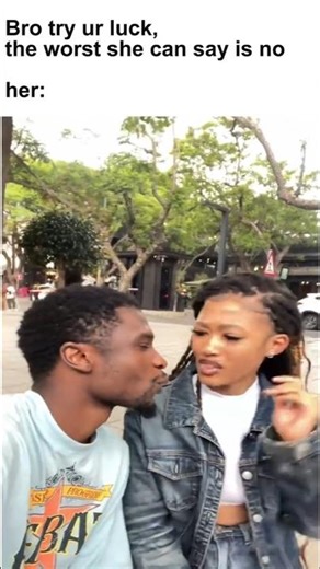 kiss prank gone wrong 😂