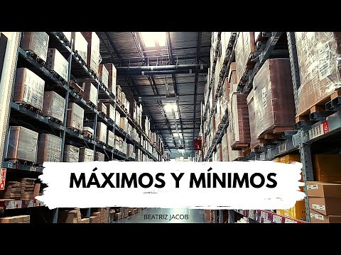 Máximos y Mínimos de Inventario 📦📦 + Ejemplo descargable 😉👆