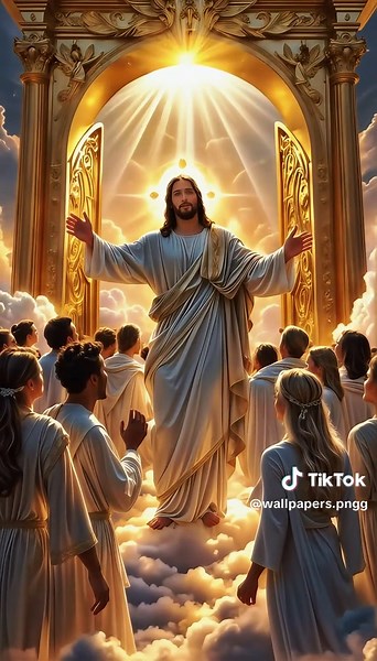 Papéis de Parede 4K de Jesus no Paraíso