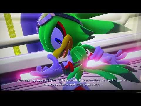 Sonic racing crossworlds jet vs sonic interactions