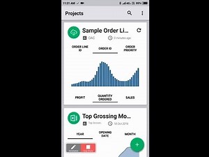 Synopsis Mobile Application sourcing from Oracle Analytics Cloud