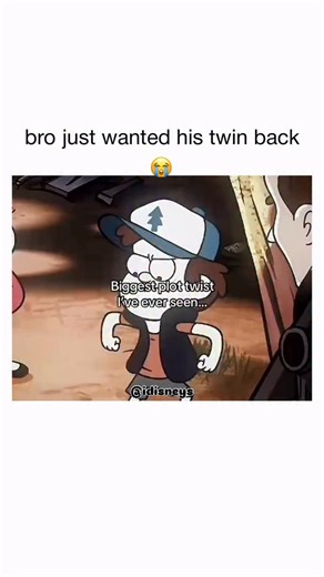 disney | movies | memes on Instagram: "This clip highlights one of the most iconic moments in Gravity Falls, from the Season 2 episode "Not What He Seems." It’s a masterclass in storytelling, bringing years of foreshadowing to a head in a single, emotional scene. The Big Reveal The "plot twist" referred to in the video is the revelation that Grunkle Stan has a twin brother. For the first season and a half, fans theorized about Stan’s true identity, fueled by small details like his license plate