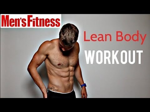 Men's Fitness LEAN BODY WORKOUT ad