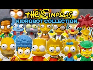 THE SIMPSONS KIDROBOT VINYL FIGURE COLLECTION