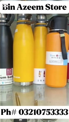 Stainless Steel Thermos Flask for Tea, Coffee & Water #ecommerce