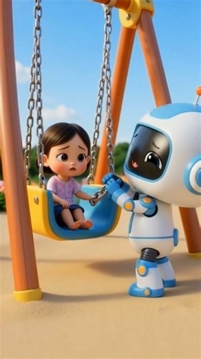 robot penolong #robot #animasi #anak #tamanbermainanak