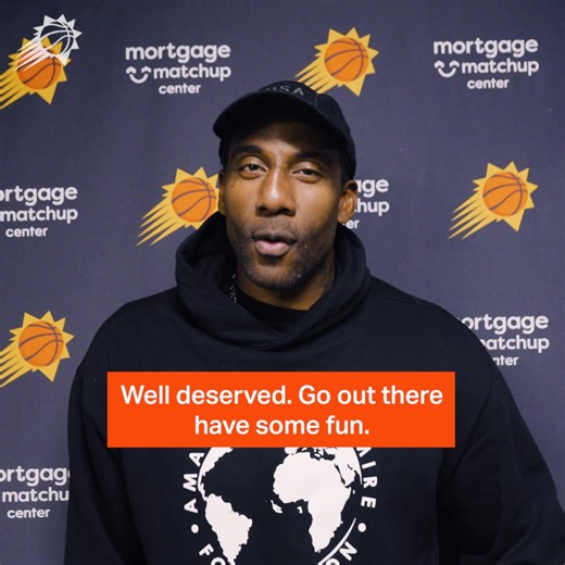 From one 5x Suns All-Star to another, Amar'e Stoudemire congratulates Devin Booker on another appearance 🗣️ | Phoenix Suns