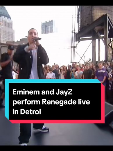 Eminem and Jay-Z Live Performance of Renegade in Detroit