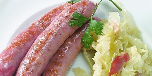 Receta: Salchichas chucrut