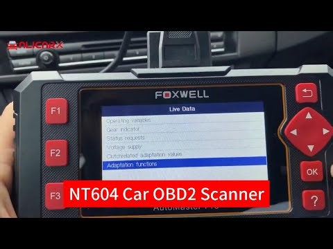 FOXWELL NT604 ELITE OBD2 Scanner ENG/TCM/ABS/SRS System Full OBD2 Model Automotive Tool