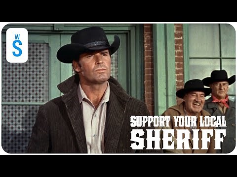 Support Your Local Sheriff! (1969) | Scene: McCullough takes the job of sheriff