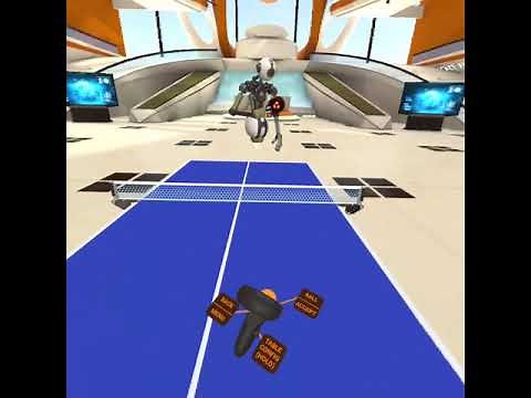 'Racket Fury: Table Tennis VR' Oculus Quest Gameplay
