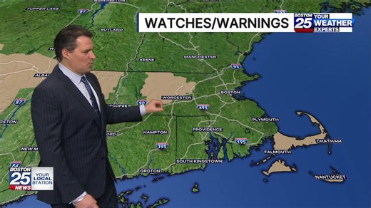 Boston 25 weather: Saturday morning weather forecast