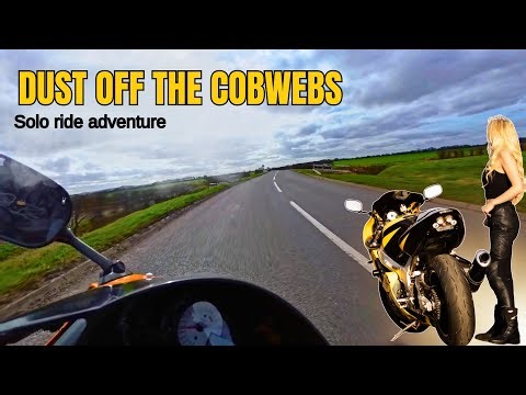 Solo Motorcycle Ride to Shake Off the Cobwebs | Scenic Open Road Adventure
