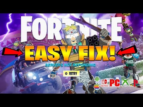 Why Fortnite Servers Is Down Log in? (How to fix Fortnite Update Servers Down Offline!) PLAY NOW!