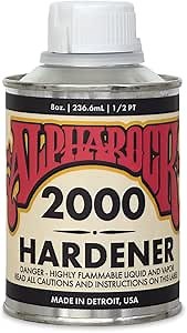 Alpharock 2000 Enamel Hardener, The Best Choice for Alphanamel Paints, 8oz