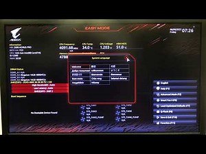 How to Change BIOS Language on Gigabyte AORUS Z690 Series | Configure BIOS Language Settings
