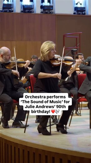 Classic FM on Instagram: "The hills are alive! ⛰️ The Royal Liverpool Philharmonic performs ‘The Sound of Music’ under Robert Guy to celebrate the 90th birthday of actress and singer Julie Andrews. The RLPO is performing ‘The Sound of Julie Andrews’ with the West End Vocalists and conductor Richard Balcombe at the Liverpool Philharmonic Hall on 4 October."