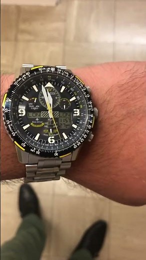 Citizen Men's Blue Angels Skyhawk A-T Eco-Drive Stainless Steel | JY8078-52L | SOLAR POWERED