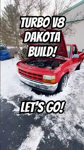 Started the #turbo #Dodge #Dakota V8 build! It’s going to be good! @HolleyPerformance @Dodge @mopar