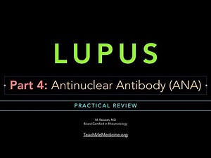 Lupus Part 4: Antinuclear Antibody (ANA)