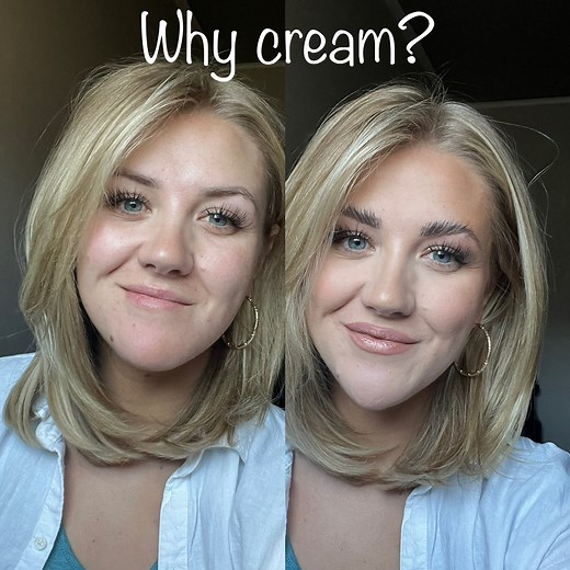 Almost 6 years ago, I switched from pressed powder to cream. I was genuinely shocked by how easy everything was to order, and apply. I struggled so much with makeup and had just accepted that I “wasn’t a makeup girl” because any time I tried something new it looked horrendous. Cream simplified everything. A custom color match, easy to use products that blend like a dream made all the difference in my makeup routine. Every few months I buy a liquid foundation, or a powder to see if I still prefer