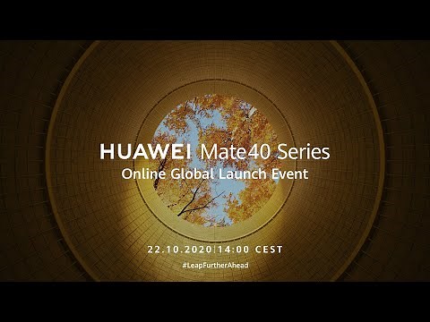 HUAWEI Mate40 Series Online Global Launch Event
