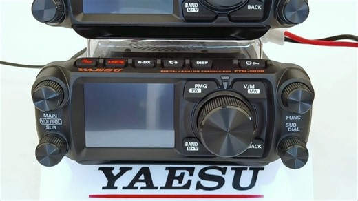 YAESU八重洲 新品FTM-510DR与FTM-500DR对比