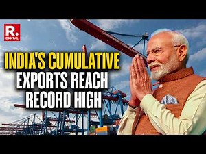 India’s Exports Hit Record $860 Billion In FY26 | New All-Time High
