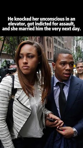 He knocked her unconscious in an elevator, got indicted for assault, and she married him the very next day. The NFL scandal that made no sense to anyone. #RayRice #JanayRice #USA
