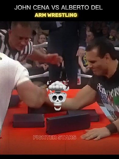 Arm Wrestling John Cena Vs Alberto Del Rio 💪💀 #shorts #trending