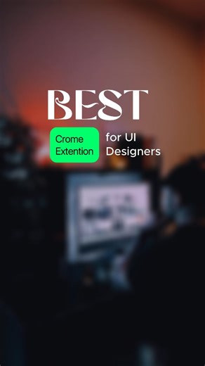 Sajeer Ali on Instagram: "💡 Top Chrome Extensions Every UI Designer Should Use! Want to design smarter, not harder? Here are my Top 5 Chrome Extensions that every UI/UX designer should install 👇 ✨ CSS Peeper – Instantly inspect colors, fonts, spacing 🔤 WhatFont – Identify any font on a website 🎨 Muzli – Get daily design inspiration 📏 Page Ruler – Measure pixel-perfect layouts 🧩 SVG Grabber – Extract icons in seconds These tools save hours in research, inspection, and inspiration. 🎯 Master