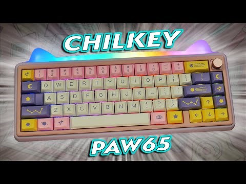 Chilkey Paw65 Review: A Really Good Cat Keyboard!