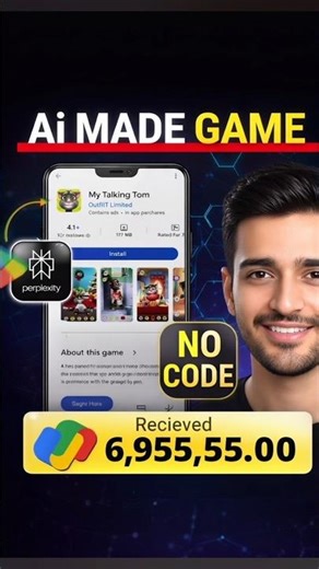 how to create Android game full process using AI 😱❤️ #shorts