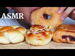 ASMR Eating Sounds | Donut 🍩 & Yummy Bread 🍞 (Soft Chewy Eating Sound) | MAR ASMR