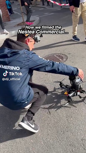 Curious about how EPIC commercials are made? Dive into the Behind-the-Scenes with DJI Transmission 🎬@ivan.merino5 #DJITransmission