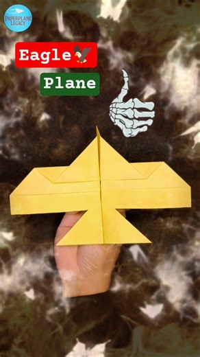 Can this be Eagle Paperplane, How to Fold Eagle Paperplane quickly #shorts