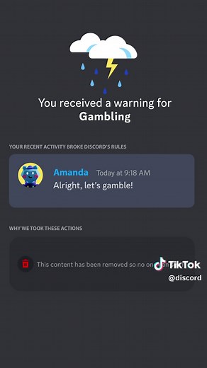Mistakes happen. With our new Warning System, you get more transparency into Discord interventions to learn how to do better.