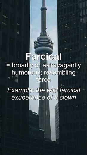 Word of the Day: Farcical #Shorts